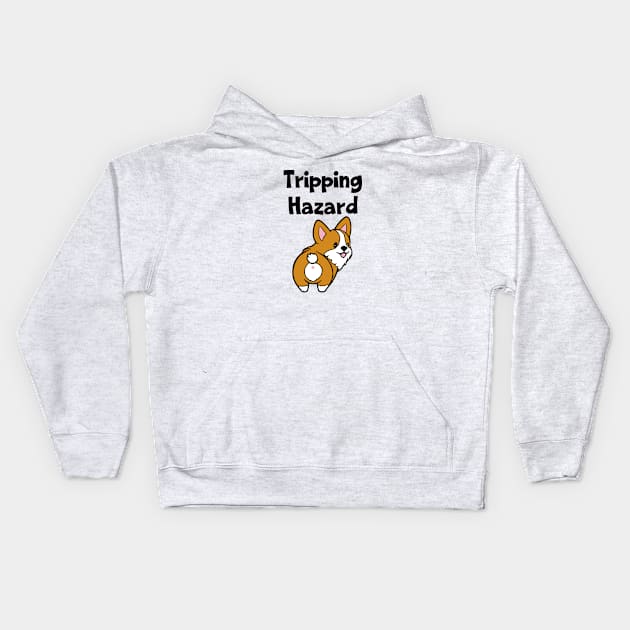 Tripping Hazard Kids Hoodie by KayBee Gift Shop